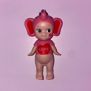 Sonny Angel Kiss Kiss Keychain Series - Elephant
